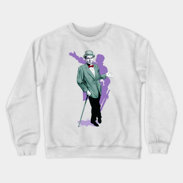 Laurence Olivier- An illustration by Paul Cemmick Crewneck Sweatshirt by PLAYDIGITAL2020